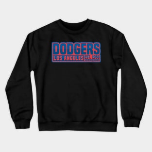 Los Angeles Dodgers 01 Crewneck Sweatshirt